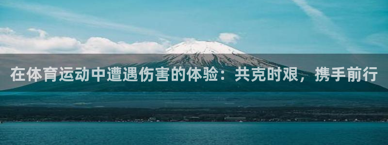 678体育官网地址：在体育运动中遭遇伤害的体验：共克时艰，携手前行